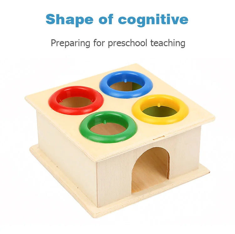 Wooden Hammering Ball Montessori Toy – Puzzle Game for Kids