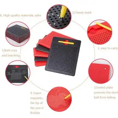 Magnetic Bead Drawing Board | Educational Toys